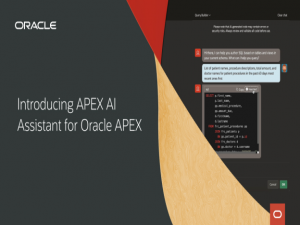 Oracle APEX AI Assistant 支持基于自然语言的企业应用开发 - 热点科技 - ITheat.com