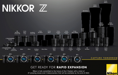尼康更新z卡口镜头路线图